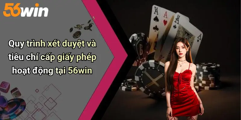 Quy trình xét duyệt và tiêu chí cấp giấy phép hoạt động tại 56win